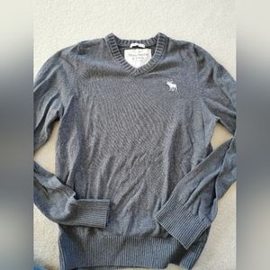 Abercrombie & Fitch men's grey sweater XXL